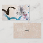 Makeup Artist Visitekaartje (Voorkant / Achterkant)