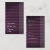 Makeup Artist Visitekaartje (Voorkant / Achterkant)