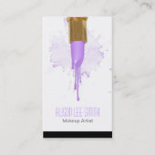 Makeup Artist Visitekaartje (Voorkant)