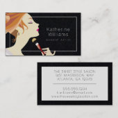 Makeup Artist Visitekaartje (Voorkant / Achterkant)