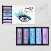 Makeup Artist Visitekaartje (Voorkant / Achterkant)