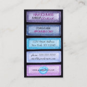 Makeup Artist Visitekaartje (Achterkant)