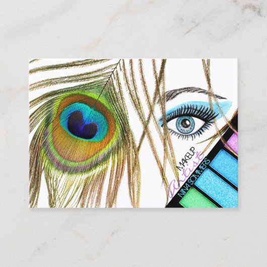 Makeup Artist Visitekaartje (Voorkant)