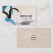Makeup Artist Visitekaartje (Voorkant / Achterkant)