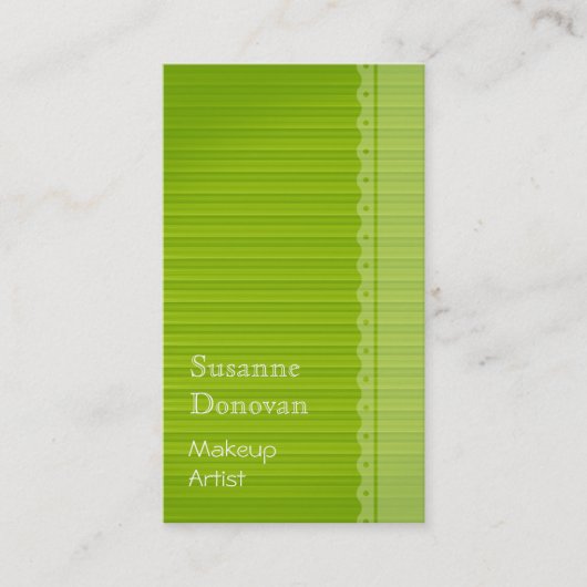 Makeup Artist Visitekaartje (Voorkant)