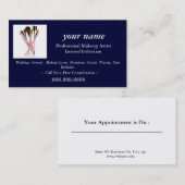 Makeup Artist visitekaartje (Voorkant / Achterkant)