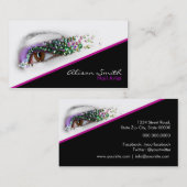 Makeup artist visitekaartje (Voorkant / Achterkant)