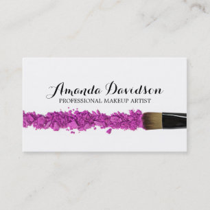MAKEUP ARTIST VISITEKAARTJE