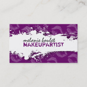 MAKEUP ARTIST VISITEKAARTJE
