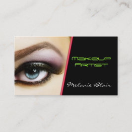 Makeup Artist Visitekaartje Eye