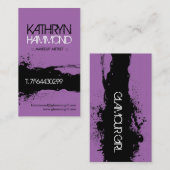 Makeup Artist Visitekaartjes (Voorkant / Achterkant)