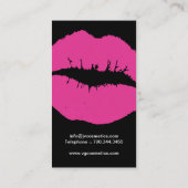 MAKEUP ARTIST VISITEKAARTJES (Achterkant)