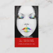 Makeup Artist Visitekaartjes (Achterkant)