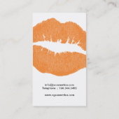 MAKEUP ARTIST VISITEKAARTJES (Achterkant)