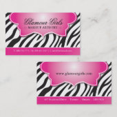 MAKEUP ARTIST VISITEKAARTJES (Voorkant / Achterkant)