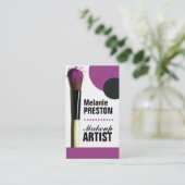 Makeup Artist Visitekaartjes (Staand voorkant)