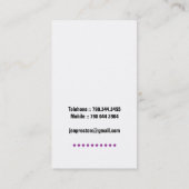 Makeup Artist Visitekaartjes (Achterkant)