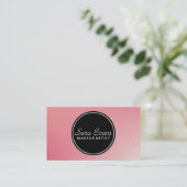 Makeup Artist - Visitekaartjes (Staand voorkant)