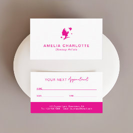 Makeup Artists Appointment Card | Cosmetologists Afsprakenkaartje