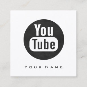 Makeup Beauty Blogger You-tuber Mode Logo Socia Vierkante Visitekaartje