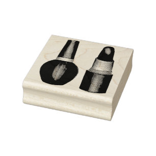 Makeup Beauty Lipstick Tube Nail Poolse fles Rubberstempel