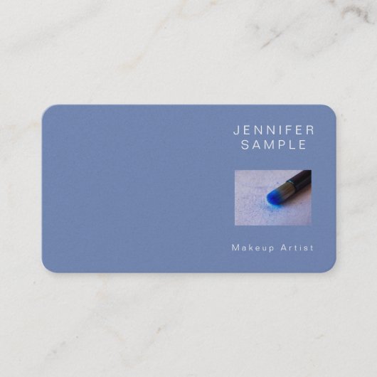Makeup Beauty Salon Modern Elegant Professional Visitekaartje (Voorkant)
