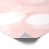 Makeup Beauty Salon Name Roos Gold Pink Eyebrow Poster (Hoek)