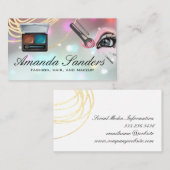 Makeup Borstels | Glow Bokeh Visitekaartje (Voorkant / Achterkant)