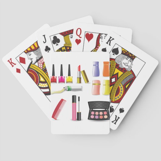 Makeup Cosmetic Speelkaarten (Achterkant)