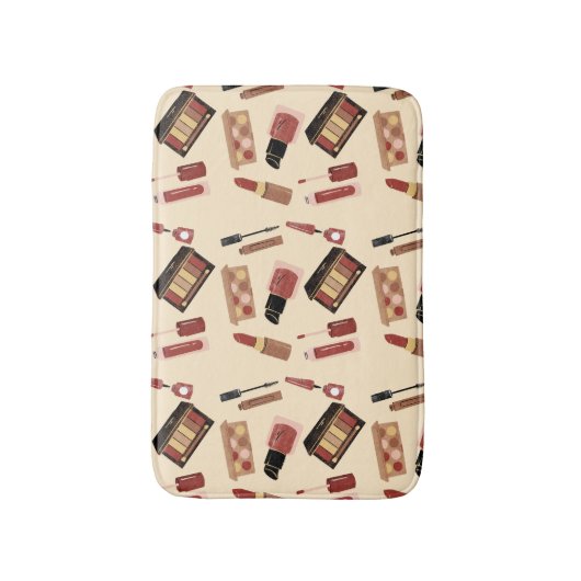 Makeup Cosmetics Beauty Pattern Cosmetology Badmat (Voorkant Verticaal)