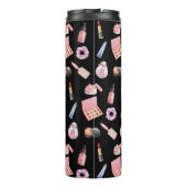 Makeup Cosmetics Beauty Pattern Cosmetology Thermosbeker (Achterkant)