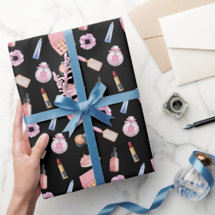 Makeup Cosmetics Pattern Cosmetology Cadeaupapier