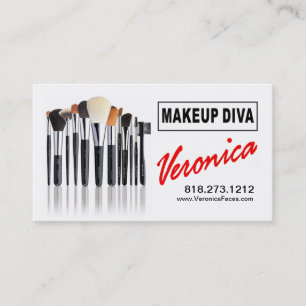 Makeup Diva voor het Visitekaartje van Makeup Arti