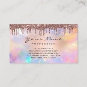 Makeup Event Planner Roos Crown Holograded Crown C Visitekaartje (Achterkant)