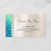 Makeup Eye Lash Lashes Moroccan Visitekaartje (Achterkant)