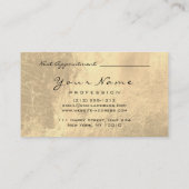 Makeup Eyebrow Eyes Lashes Appointment Card Brows Afsprakenkaartje (Achterkant)