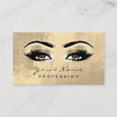 Makeup Eyebrow Eyes Lashes Appointment Card Brows Afsprakenkaartje (Voorkant)