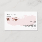 Makeup Eyebrow Eyes Lashes Roos Gold Lash Contactkaartje (Achterkant)