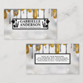 Makeup Glitter Drip | Makeup Artist Visitekaartje (Voorkant / Achterkant)