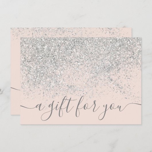 Makeup hair Silglitter pastel gift (Voorkant / Achterkant)