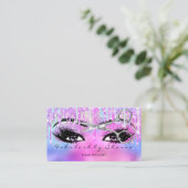 Makeup herbergt as Glitter Drift Scissors Roze Visitekaartje (Staand voorkant)