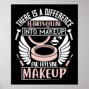 Makeup - het vallen in Makeup Poster