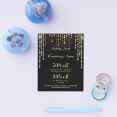 Makeup kunstenaar business personaliseerd flyer (Enkel)