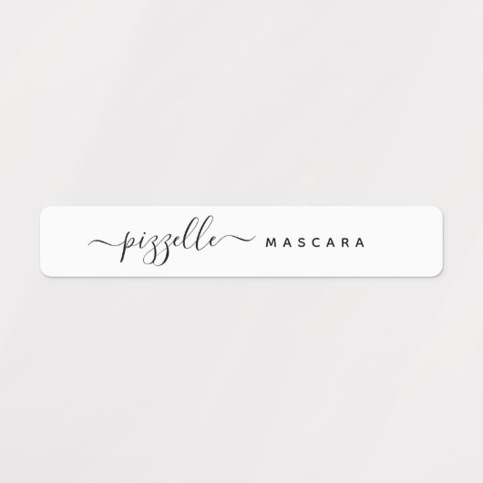 Makeup Label - Lip Gloss, Balm, Chapstick, Mascara (Design 2)
