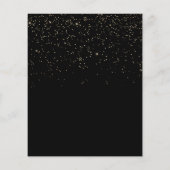 Makeup Lashes Gold Confetti Flyer 1 paginaprijzen (Achterkant)