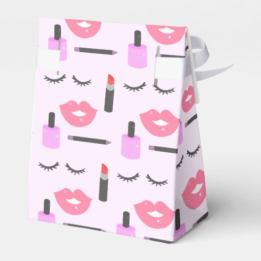 Makeup Pattern Bedankdoosjes (Achterkant)