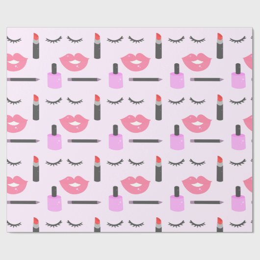Makeup Pattern Cadeaupapier (Vlak)
