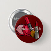 Makeup Pin Ronde Button 5,7 Cm (Voorkant /achterkant)