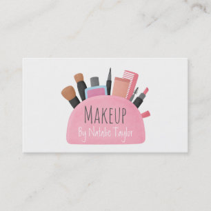 Makeup Pouch Makoverse Visitekaartjes