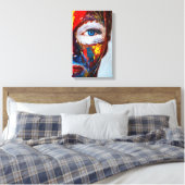 Makeup | Zazzle_Growshop. Canvas Afdruk (Insitu (Slaapkamer))